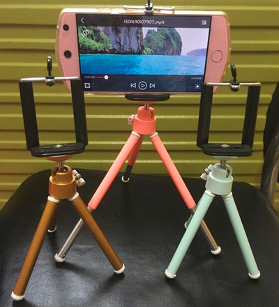 Colorfull mobile phone Tripod Melius Tech