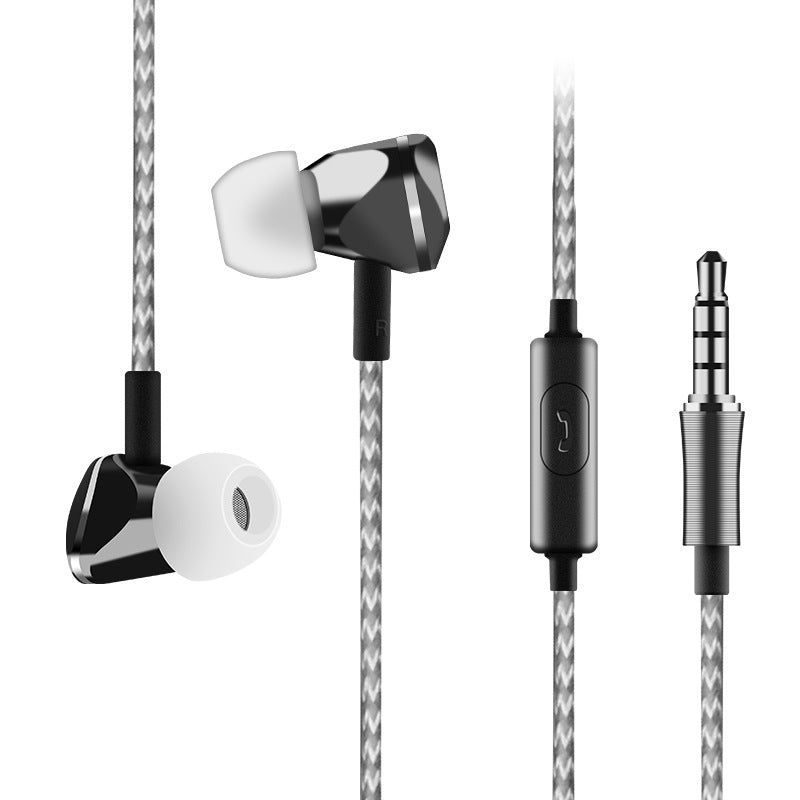 Metal heavy bass Earphones Melius Tech