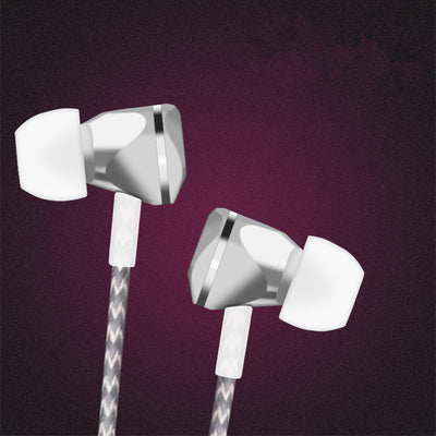 Metal heavy bass Earphones Melius Tech