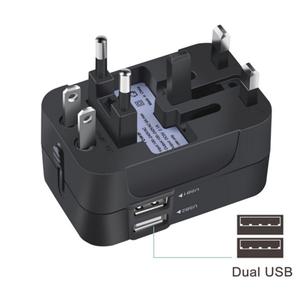 USB Multi Function Charger For Travel US/UK/AU/EU Melius Tech