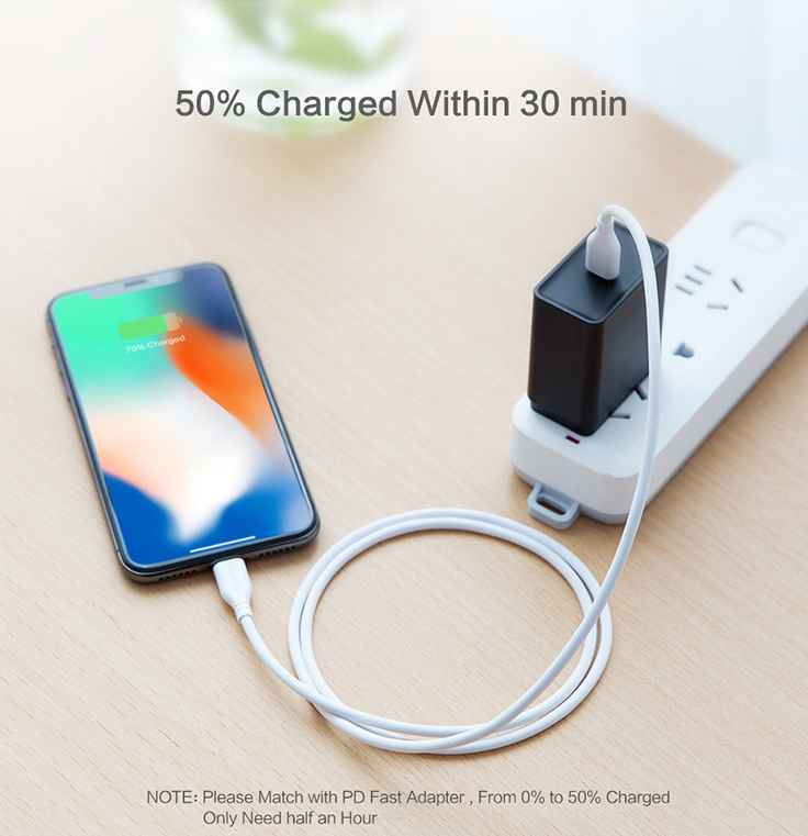 Ultra-Fast USB-C to Lightning Cable for Iphone meliustech