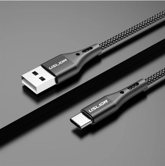 Fast charge mobile phone USB-C data cable Melius Tech