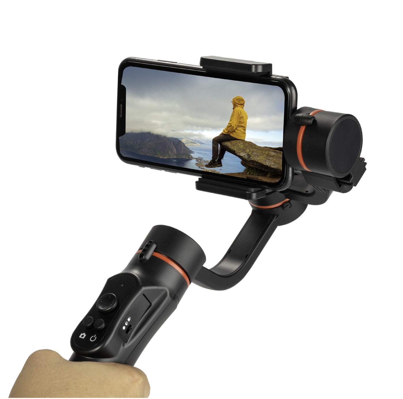 3 Axis Mobile Phone Gimbal Hahnheld Stabilizer Melius Tech