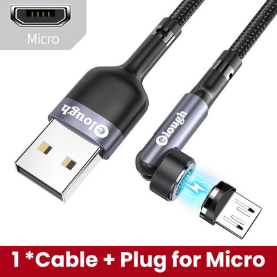 Elough 540 Degree Rotating Seven-pin Magnetic Charging USB Cable meliustech