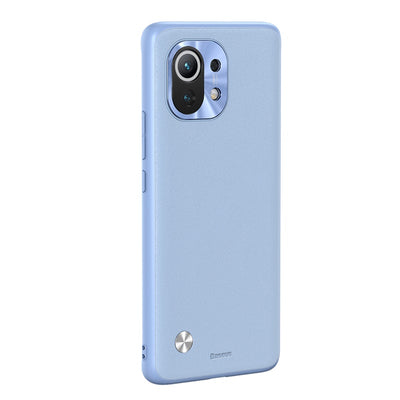 Alloy Plain Leather Case For Xiaomi 11 Melius Tech